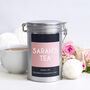 Personalised Name Tea Gift In Tin, thumbnail 3 of 6