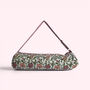 Yoga Mat Bag | White Garden Floral Print, thumbnail 2 of 7