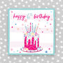 6th Birthday Card Cake Theme Boy/Girl, thumbnail 2 of 2