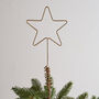 Christmas Star Wire Tree Topper, thumbnail 1 of 12