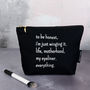'Winging It' Quote Make Up Bag, thumbnail 1 of 2