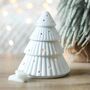 White Christmas Tree Oil Burner, thumbnail 1 of 2