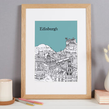 Personalised Edinburgh Print, 4 of 10