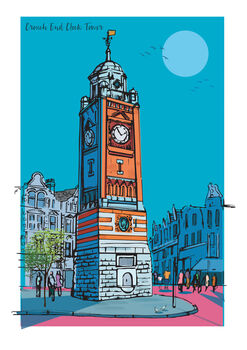 Crouch End London A3 Print, 2 of 2