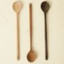 Long Wooden Personalised Spoon As Gift, thumbnail 3 of 10