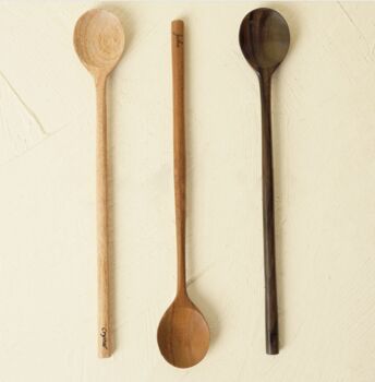 Long Wooden Personalised Spoon As Gift, 3 of 10