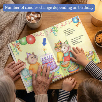 Happy Birthday Personalised Gift Book For Children Aged One To Eight, 9 of 12
