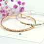 Trust In The Magic Of New Beginnings Bangle, thumbnail 4 of 11