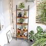 Five Tier Industrial Ladder Bookcase Shelf, thumbnail 2 of 6