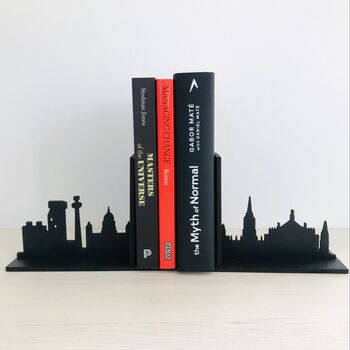 Oxford Skyline Modern Bookends, 2 of 3