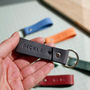 Personalised Leather Colour Keyrings, thumbnail 4 of 10