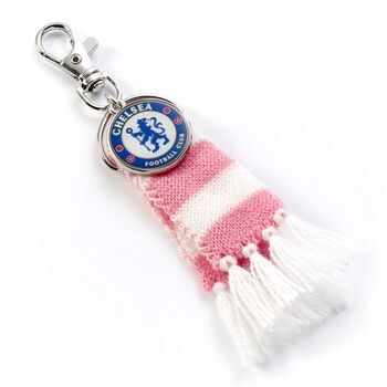 Chelsea Football Club Scarf And Logo Backpack Hanger, 2 of 6