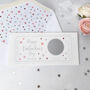 Personalised Valentine’s Day Scratch To Reveal Ticket Card, thumbnail 6 of 6