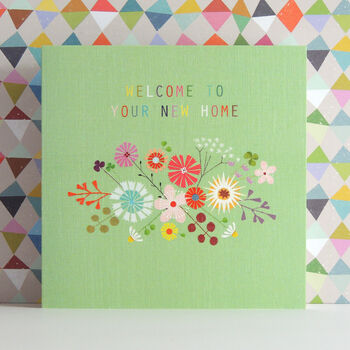 Floral New Home Card, 3 of 5