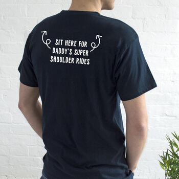 Personalised Piggy Back Ride T Shirt, 2 of 4