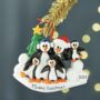 Christmas Tree Penguin Family, thumbnail 1 of 4