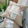 Natural Linen Commemorative Cushion, thumbnail 3 of 12