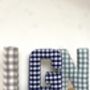 Navy Blue Fabric Letters, thumbnail 10 of 12