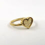 9ct Gold Rainbow Heart Ring, thumbnail 4 of 8