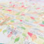 Colourful Family Tree Personalised Calligraphy Print, thumbnail 6 of 8