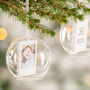Personalised Baby Photo Glass Dome Bauble, thumbnail 3 of 6