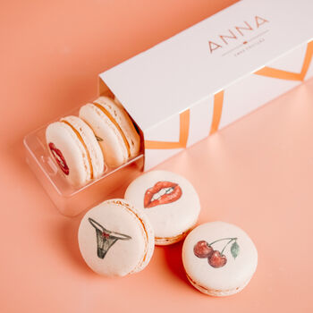 Six Piece After Dark Macaron Box, 4 of 4