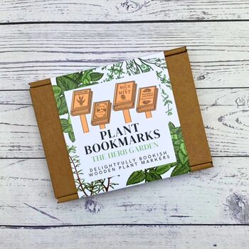 Plant Marker Pun Bookmarks: The Herb Garden, 5 of 5