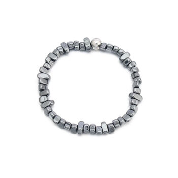 Beaded Natural Stone Bracelet Gift For Him, 5 of 6