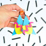 80s Vibes Statement Earrings, thumbnail 1 of 7