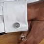 Personalised Hidden Photo And Message Twist Cufflinks, thumbnail 6 of 7