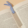 Personalised Stainless Steel Bookmark, thumbnail 3 of 6