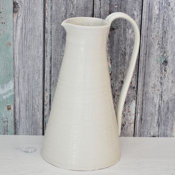 Hand Thrown Water And Flower Jugs, 5 of 6