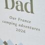 Personalised Father's Day Linen Photo Album, thumbnail 3 of 3