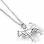 Personalised Jack Russell Sterling Silver Necklace, thumbnail 2 of 5