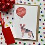 Personalised Dog Breed Christmas Card, thumbnail 9 of 12