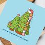 Cute Christmas Tree Card, thumbnail 6 of 8