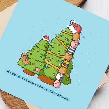 Cute Christmas Tree Card, 6 of 8