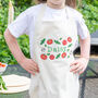 Child's Pizza Fair Trade Cotton Apron, thumbnail 3 of 4