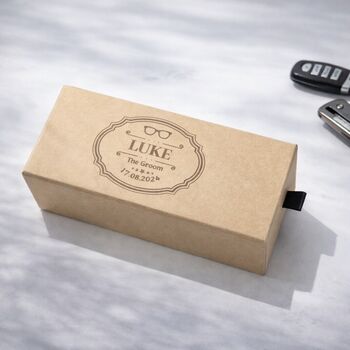 Personalised Engraved Wooden Sunglasses, 4 of 4