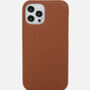 Personalised Stone Pebble Leather Phone Case, thumbnail 7 of 8
