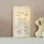 Baby Girl Rainbow Night Light LED Candle, thumbnail 1 of 4