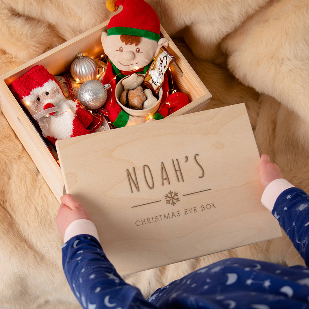 Personalised Children's Christmas Eve Box By Dust and Things