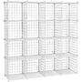 16 Cube Metal Storage Organiser Modular Shelving Grids, thumbnail 7 of 10