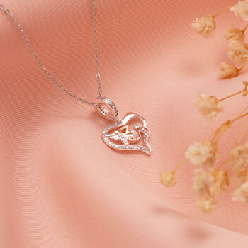 13th Birthday Silver Necklace Personalised Gift For Her, 3 of 5