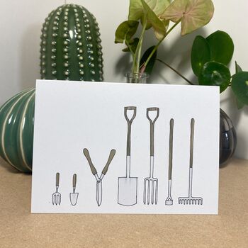 Garden Tools Card, 2 of 2