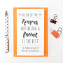 New Baby Fold Out Banner Card For Parents, thumbnail 1 of 5