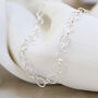 Sterling Silver Shimmer Link Necklace, thumbnail 6 of 9
