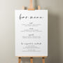 Romantic Wedding Freshen Up Sign 'Phoebe', thumbnail 8 of 9