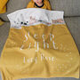 'Sleep Tight' Personalised Blanket For Child Or Baby, thumbnail 2 of 7