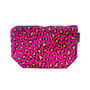 Pink Leopard Print Large Washable Cosmetic Bag, thumbnail 11 of 12